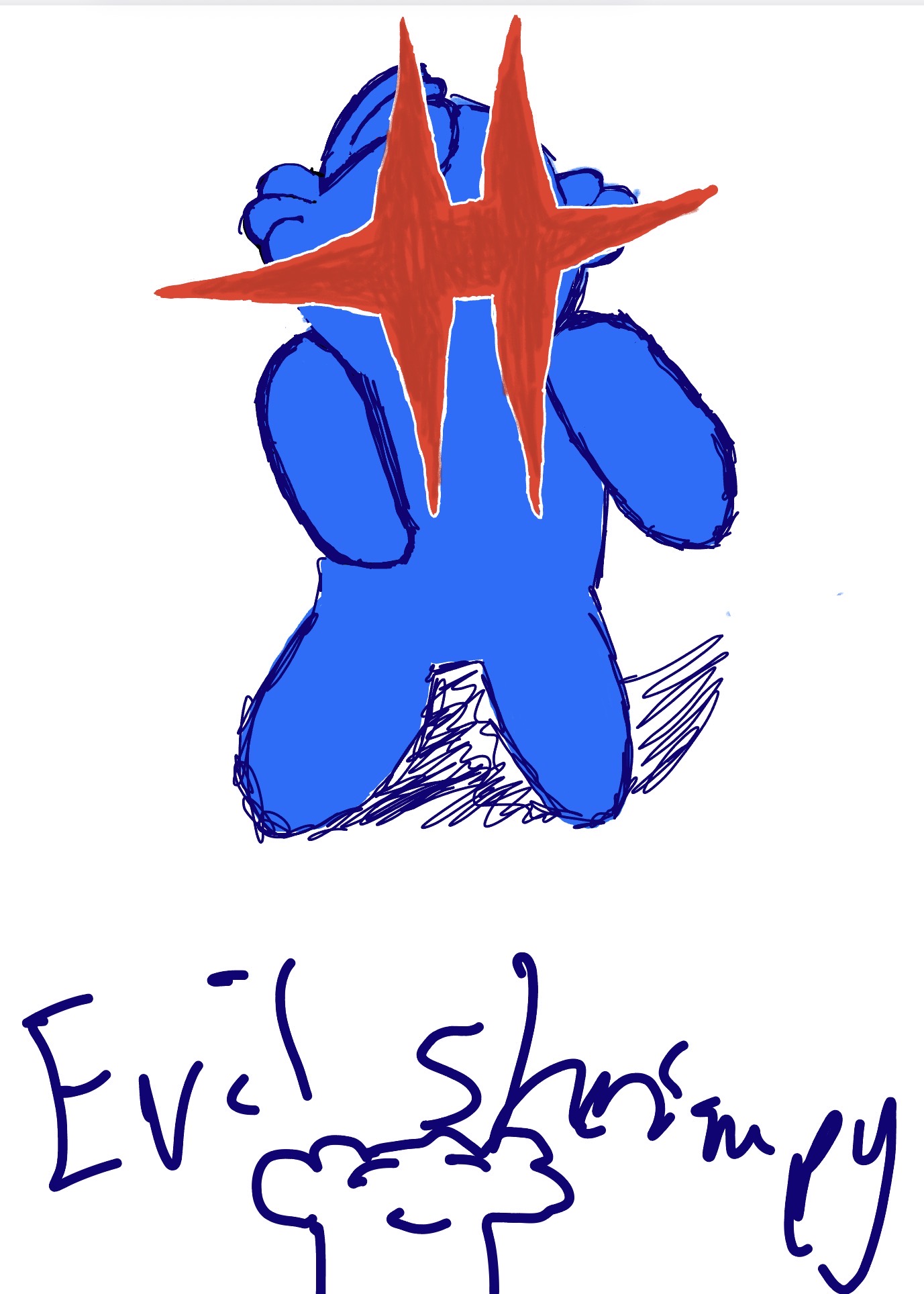 Evil shrimpy