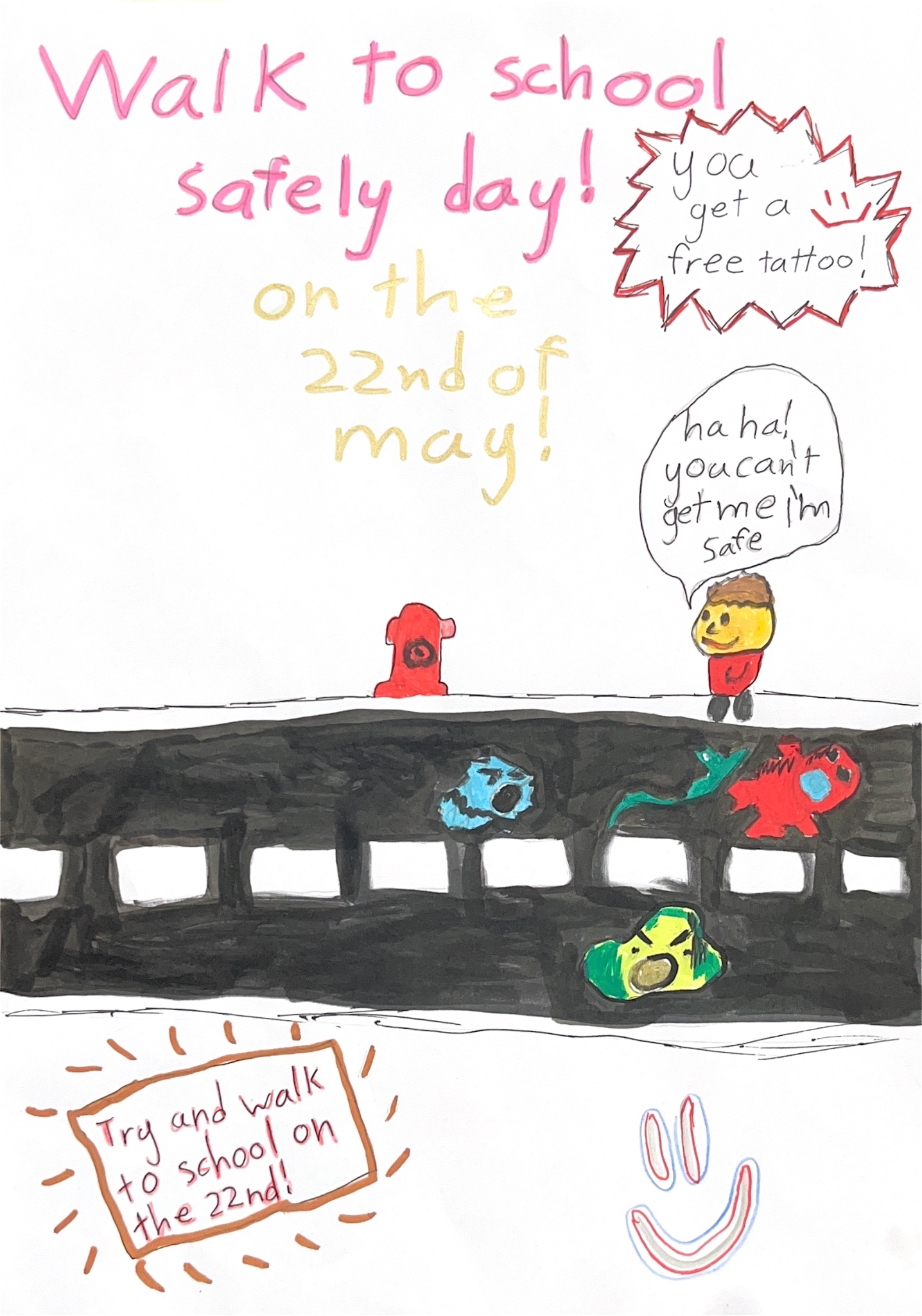 Walk to school safety