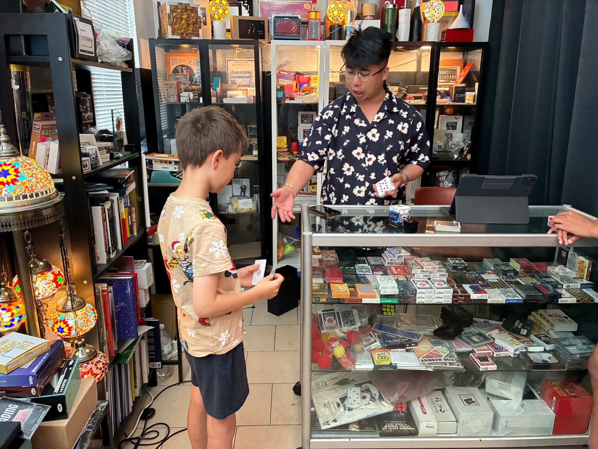 Clement's magic shop